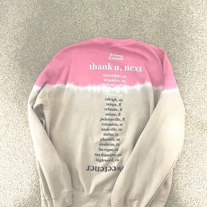 Ariana Grande Thank You Next Crew Neck Sweat Shirt